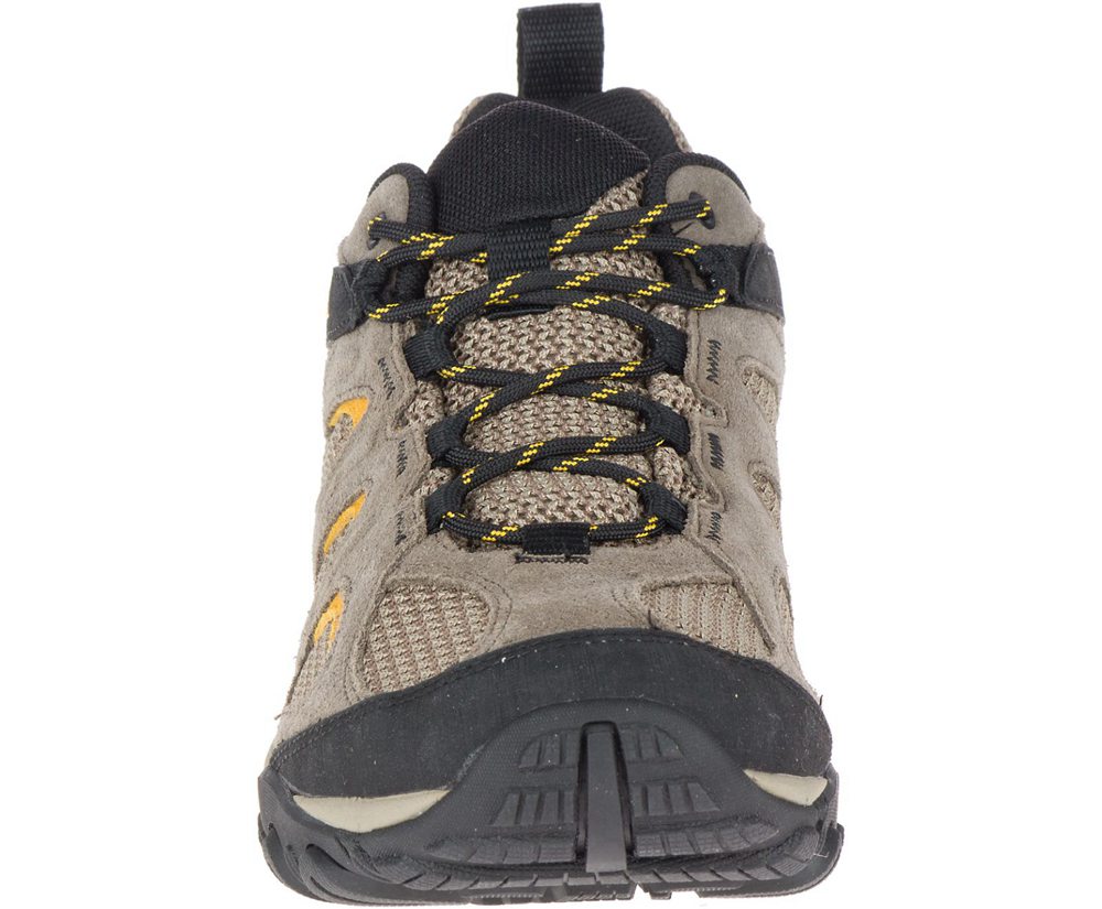 Merrell Hiking Shoes Grey - Yokota 2 Wide Width - Mens 83OSNYJXP